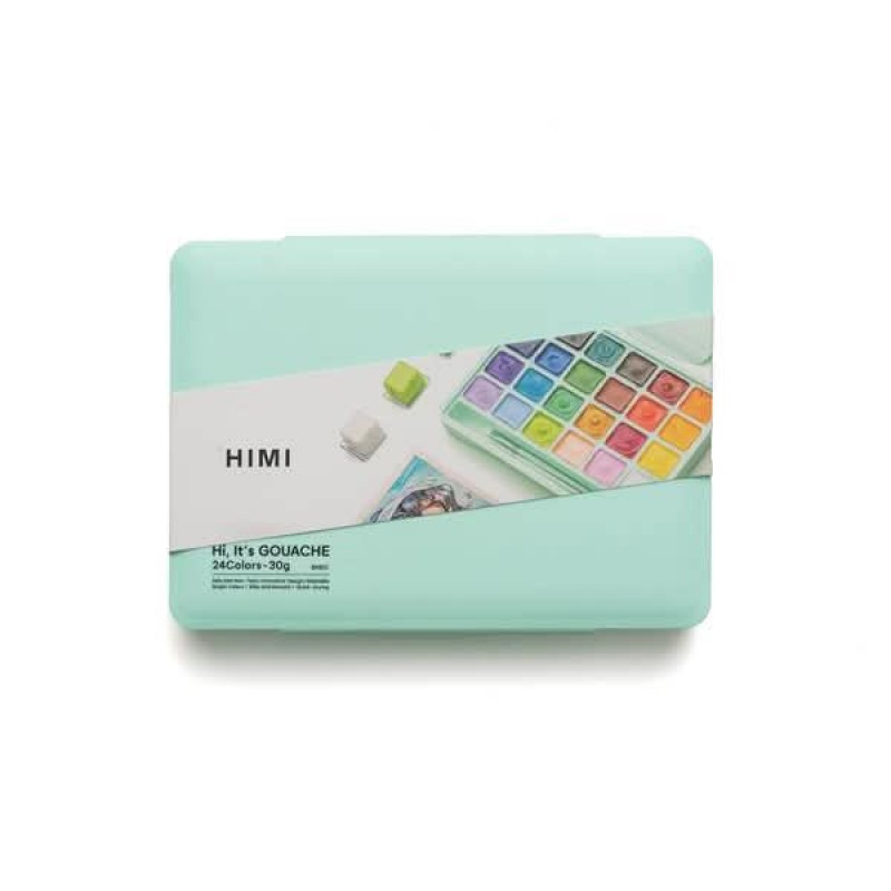 HIMI Jelly Cup Gouache Σετ 24 Χρωμάτων με 3 Πινέλα + Παλέτα Ανάμιξης HIMI Jelly Cup Gouache Σετ 24 Χρωμάτων με 3 Πινέλα + Παλέτα Ανάμιξης