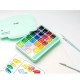 HIMI Jelly Cup Gouache Σετ 24 Χρωμάτων με 3 Πινέλα + Παλέτα Ανάμιξης HIMI Jelly Cup Gouache Σετ 24 Χρωμάτων με 3 Πινέλα + Παλέτα Ανάμιξης