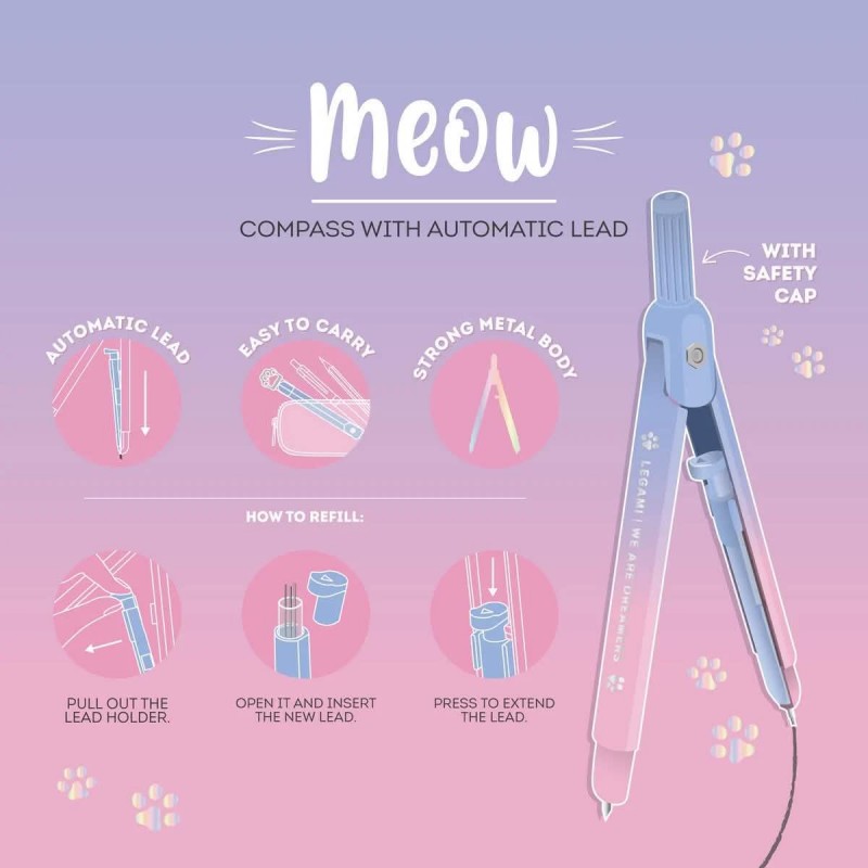 Legami Διαβήτης με Μηχανικό Μολύβι - Meow