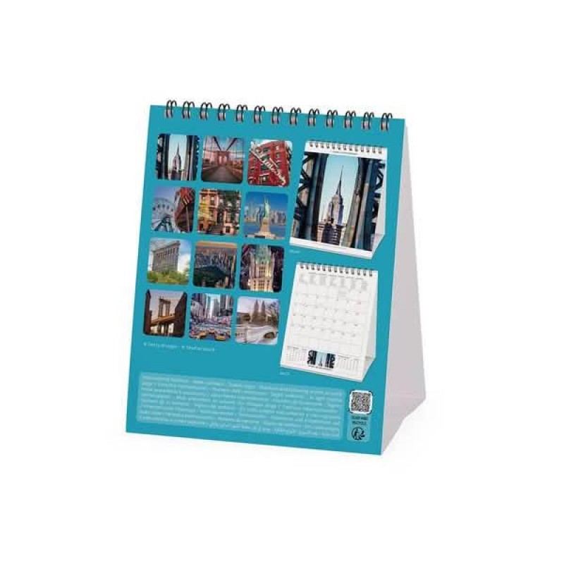 Legami Desk Calendar 2027 New York 12x14.5cm