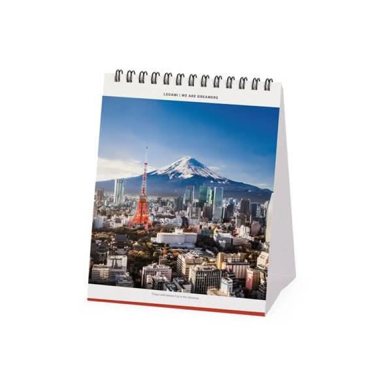 Legami Desk Calendar 2027 Beauty Of Japan 12x14.5cm