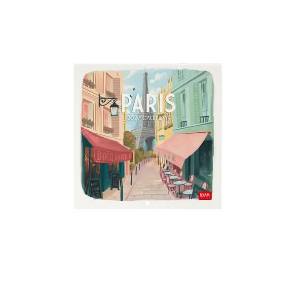 Legami Wall Calendar 2027 Paris 18x18cm Legami Wall Calendar 2027 Paris 18x18cm