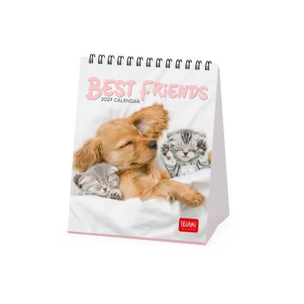 Legami Desk Calendar 2027 Best Friends 12x14.5cm