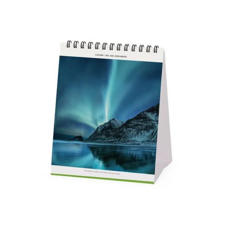 Legami Desk Calendar 2027 Planet Earth 12x14.5cm