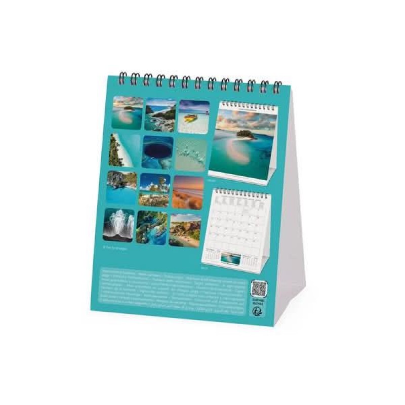 Legami Wall Calendar 2027 Vitamin Sea 18x18cm