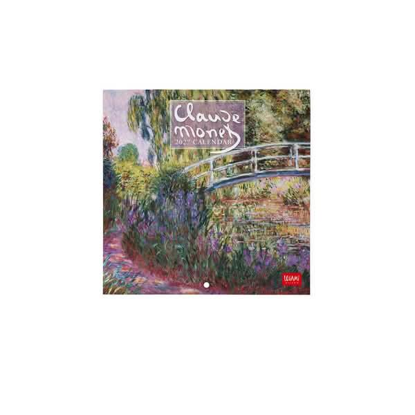 Legami Wall Calendar 2027 Claude Monet 18x18cm