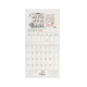 Legami Wall Calendar 2027 - Cats - Sketchy Cats - 18x18cm
