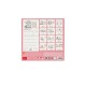 Legami Wall Calendar 2027 - Cats - Sketchy Cats - 18x18cm