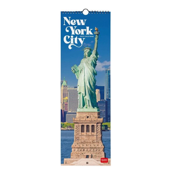 Legami Wall Calendar 2027 New York 16x49cm Legami Wall Calendar 2027 New York 16x49cm