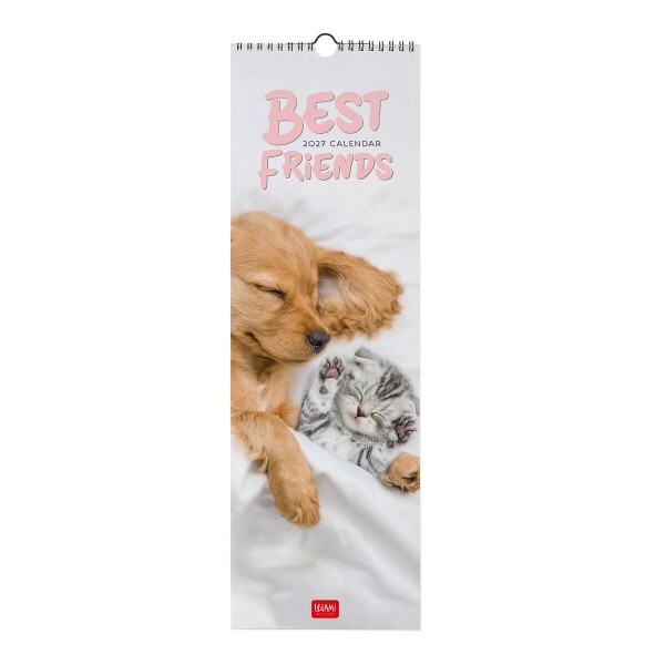 Legami Wall Calendar 2027 Best Friends 16x49cm