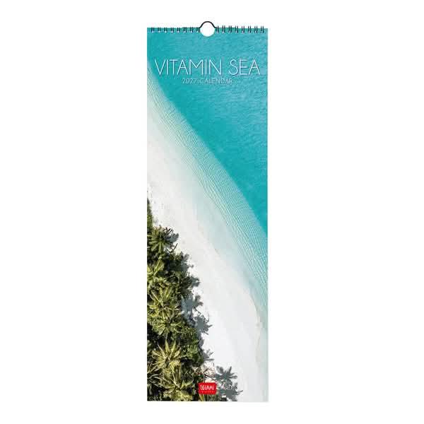 Legami Wall Calendar 2027 Vitamin Sea 16x49cm Legami Wall Calendar 2027 Vitamin Sea 16x49cm