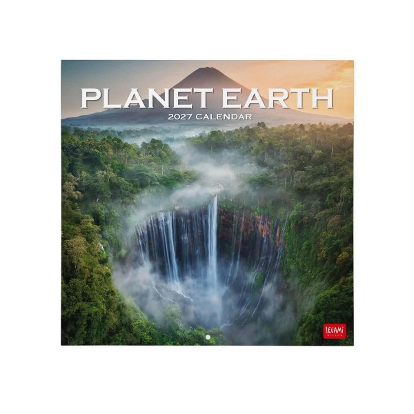 Legami Wall Calendar 2027 Planet Earth 30x29cm Legami Wall Calendar 2027 Planet Earth 30x29cm
