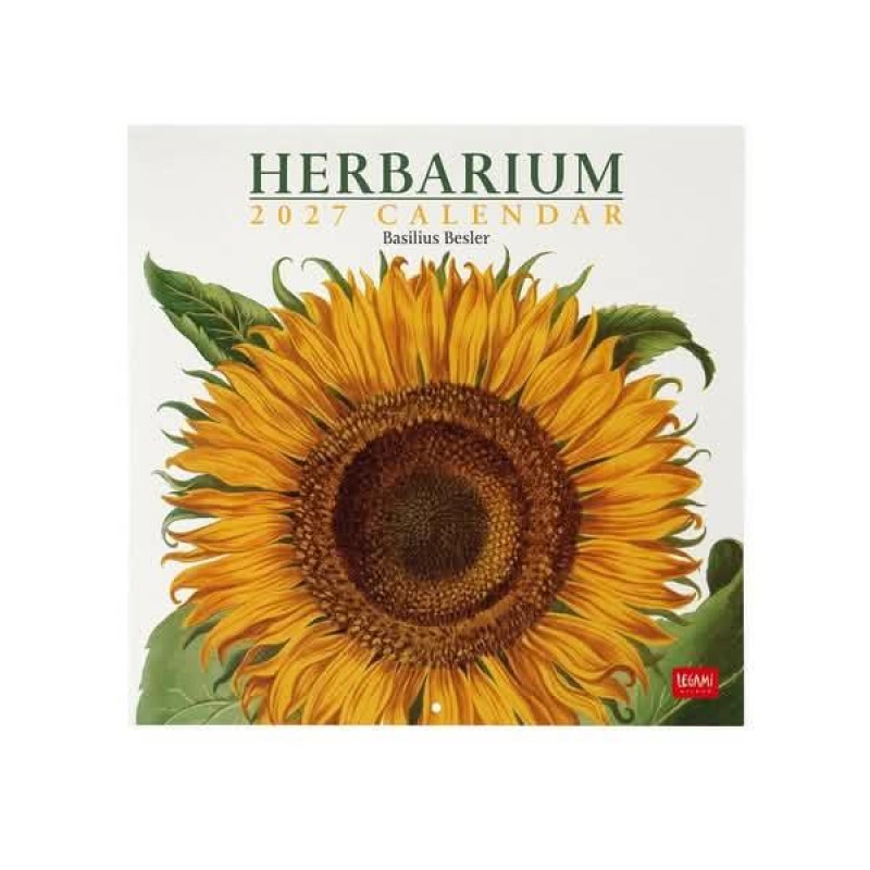Legami Wall Calendar 2027 Herbarium 30x29cm