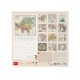 Legami Wall Calendar 2027 Vintage Maps 30x29cm
