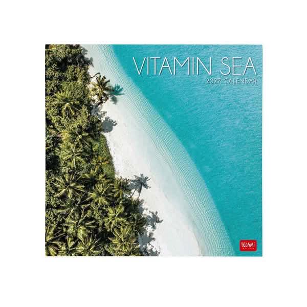 Legami Wall Calendar 2027 Vitamin Sea 30x29cm Legami Wall Calendar 2027 Vitamin Sea 30x29cm