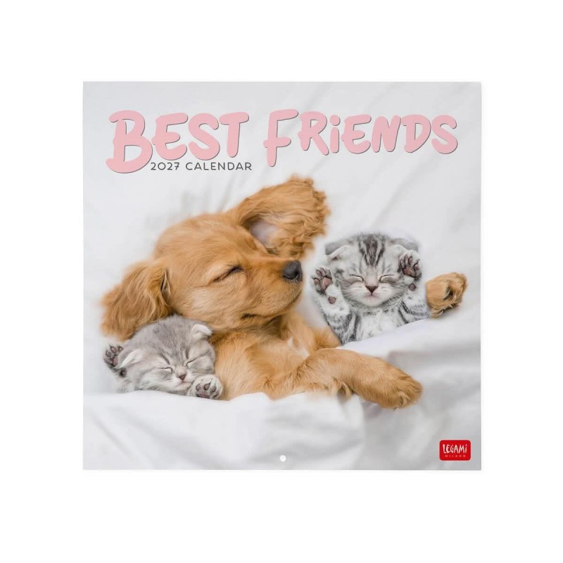 Legami Wall Calendar 2027 Best Friends 30x29cm