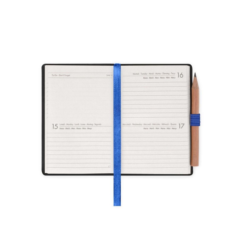 Legami 12μηνο Ημερολόγιο 2 Ημερών Mini Eclectic Blue