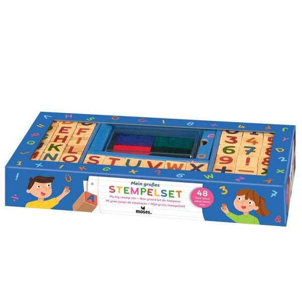 Σετ με στάμπες Γράμματα και Αριθμοί