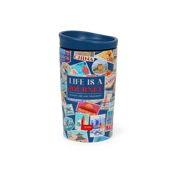 Legami Κούπα Θερμός 275ml Travel Stickers Legami Κούπα Θερμός 275ml Travel Stickers