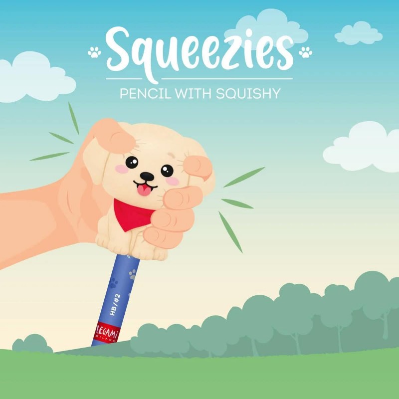 Legami Squeezies - Μολύβι Squishy Golden Retriver Legami Squeezies - Μολύβι Squishy Golden Retriver