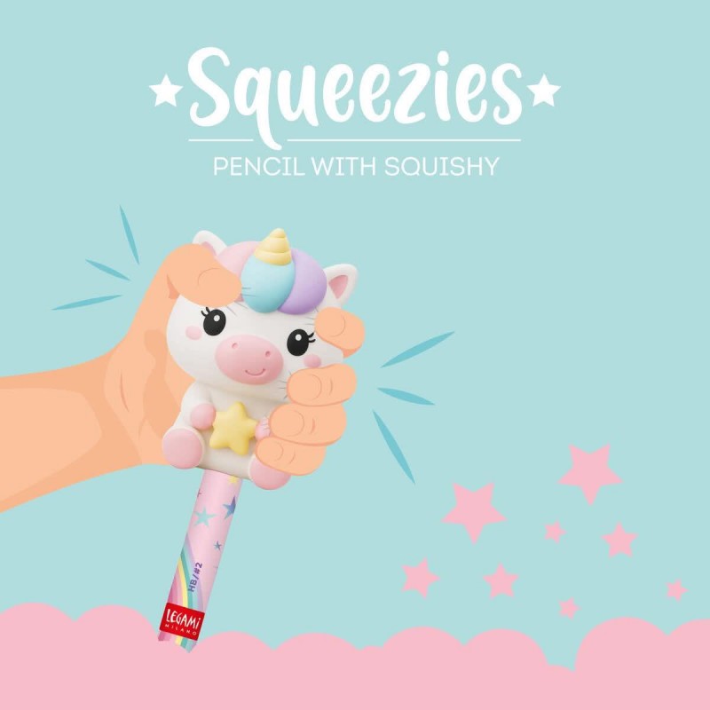 Legami Squeezies - Μολύβι Squishy Unicorn Legami Squeezies - Μολύβι Squishy Unicorn