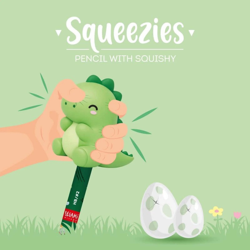 Legami Squeezies - Μολύβι Squishy Dino Legami Squeezies - Μολύβι Squishy Dino