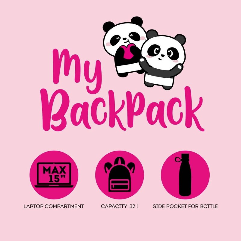Legami Σακίδιο Πλάτης My Backpack - Panda Legami Σακίδιο Πλάτης My Backpack - Panda
