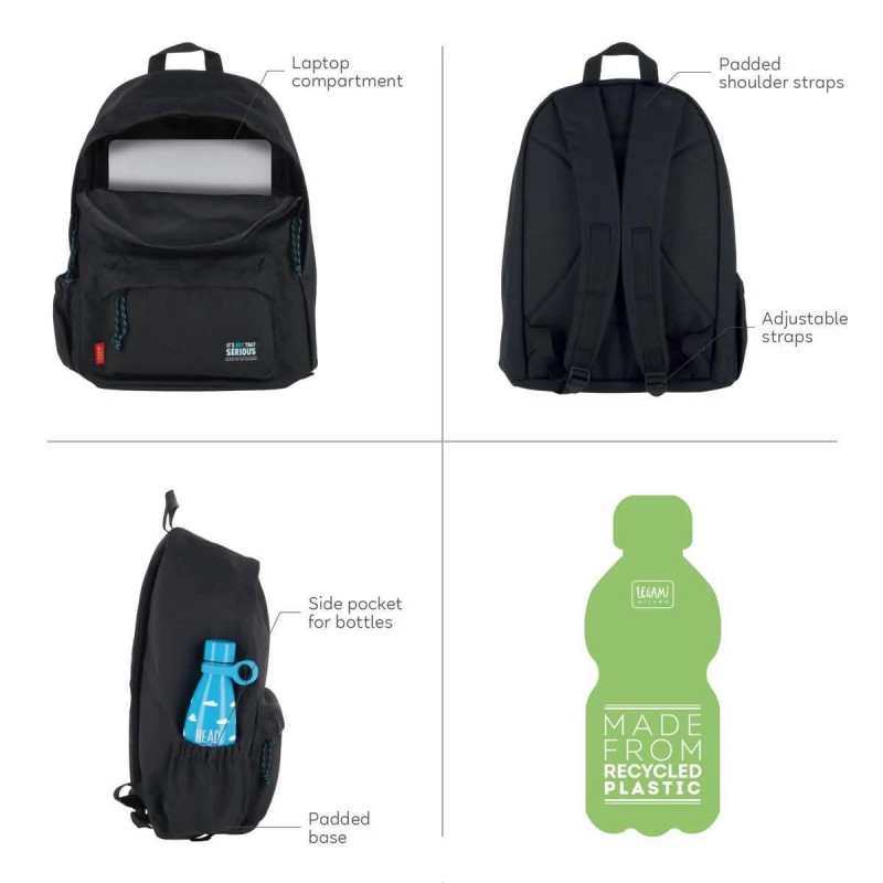 Legami Σακίδιο Πλάτης My Backpack - Bee Green