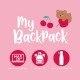 Legami Σακίδιο Πλάτης My Backpack - Teddy Bear Cherry