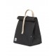 Τσαντάκι Φαγητού The original Lunch Bag Black with Brown Strap Τσαντάκι Φαγητού The original Lunch Bag Black with Brown Strap