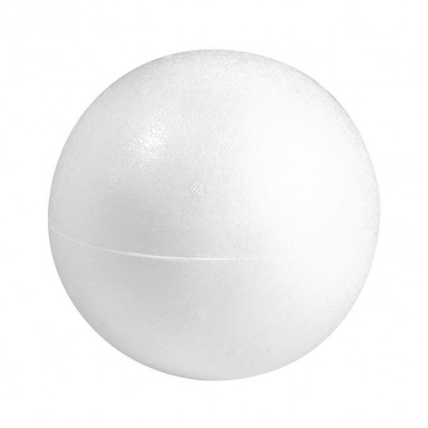 Styropor Μπάλα 15cm (2 Ημισφαίρια) Styropor Μπάλα 15cm (2 Ημισφαίρια)