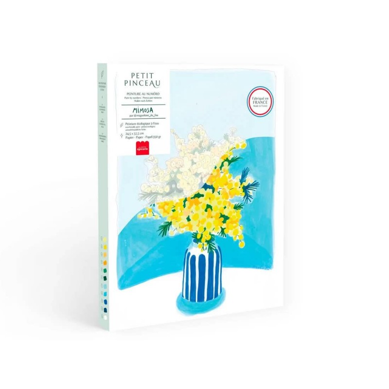 Petit Pinceau Ζωγραφική με Αριθμούς Mimosa par Maguelone du Fou