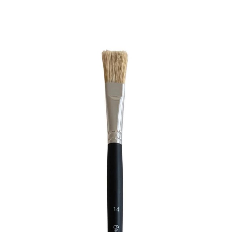 Buonarroti Πινέλο Τρίχα Χοίρου Πλακέ 990F No.14 Buonarroti Πινέλο Τρίχα Χοίρου Πλακέ 990F No.14
