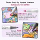 Ohuhu Honolulu B Σετ 48 48 Μαρκαδόροι Οινοπνεύματος και Coloring Book Coco Wyo