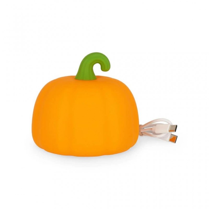 Legami Rechargeable LED Light in Silicone - Pumpkin