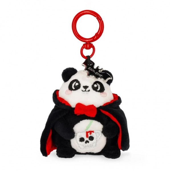 Legami Halloween Panda Plush Key Ring 