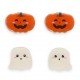 Legami Halloween Set of Four Mini Hair Clips
