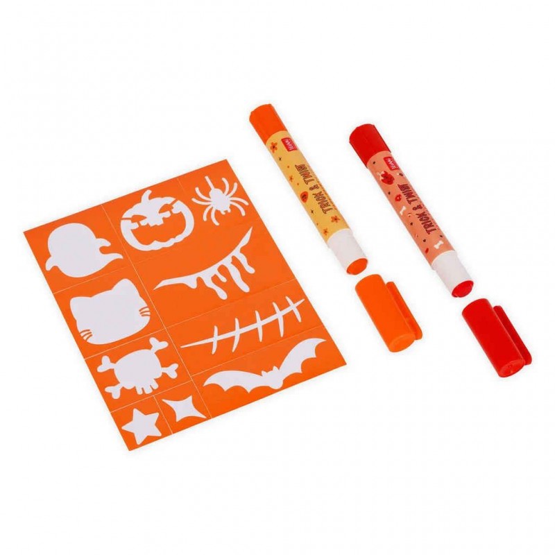 Legami Set of Six Face-Paint Sticks - Trick and Twist