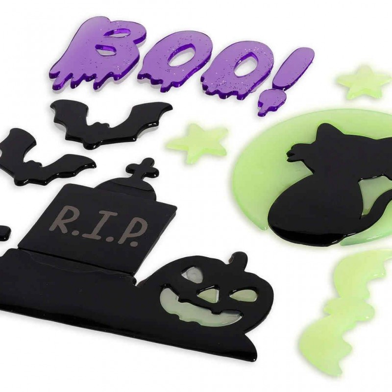 Legami Set of Gel Window Stickers - Windo-Glow Legami Set of Gel Window Stickers - Windo-Glow
