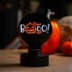 Legami Decorative XL Lightbulb-Shaped Table Lamp - Pumpkin Booo