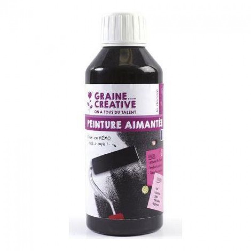Μαγνητικό Χρώμα Μαύρο 250ml
