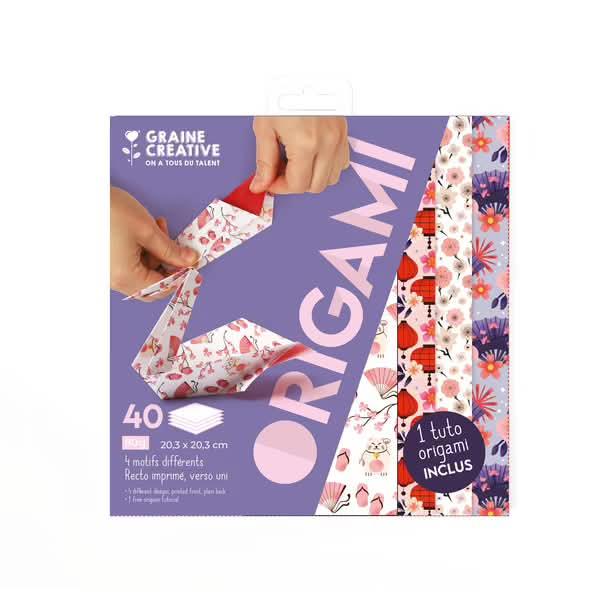 Φάκελος 40 Φύλλα Origami 20x20cm Ιαπωνικά Σχέδια Φάκελος 40 Φύλλα Origami 20x20cm Ιαπωνικά Σχέδια