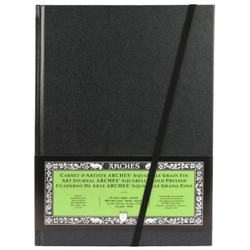 Arches Μπλοκ Ακουαρέλας Art Journal Cold Pressed 185gr 21x27,9 cm 24 φύλλων Arches Μπλοκ Ακουαρέλας Art Journal Cold Pressed 185gr 21x27,9 cm 24 φύλλων