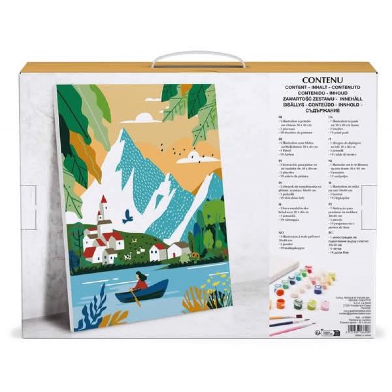 Ζωγραφική με Αριθμούς 30x40cm - Άλπεις Ζωγραφική με Αριθμούς 30x40cm - Άλπεις