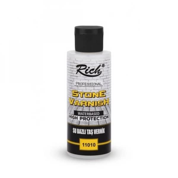 Rich 120ml Βερνίκι Νερού Stone Varnish Professsional