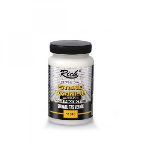 Rich 250ml Βερνίκι Νερού Stone Varnish Professsional