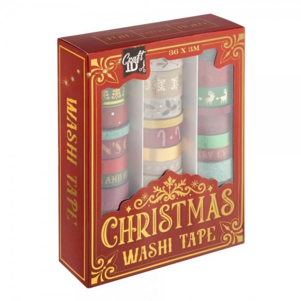 Craft ID 36 Χριστουγεννιάτικα Washi Tapes 3m Classic