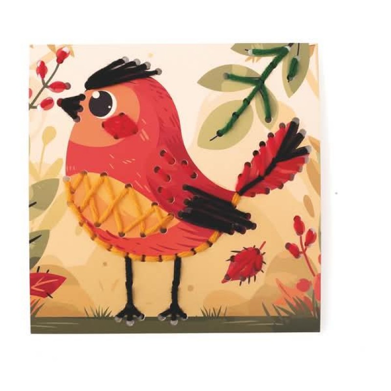 Σετ 3 Κάρτες για Κέντημα Δάσος