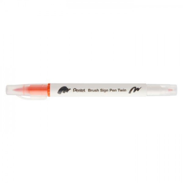 Sign pen twin brush Orange Sign pen twin brush Orange