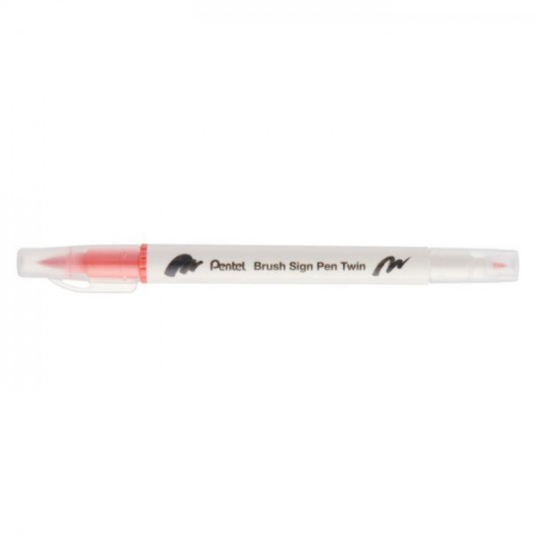 Sign pen twin brush Coral Pink Sign pen twin brush Coral Pink